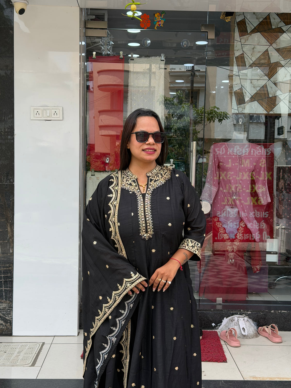 Black Anarkali