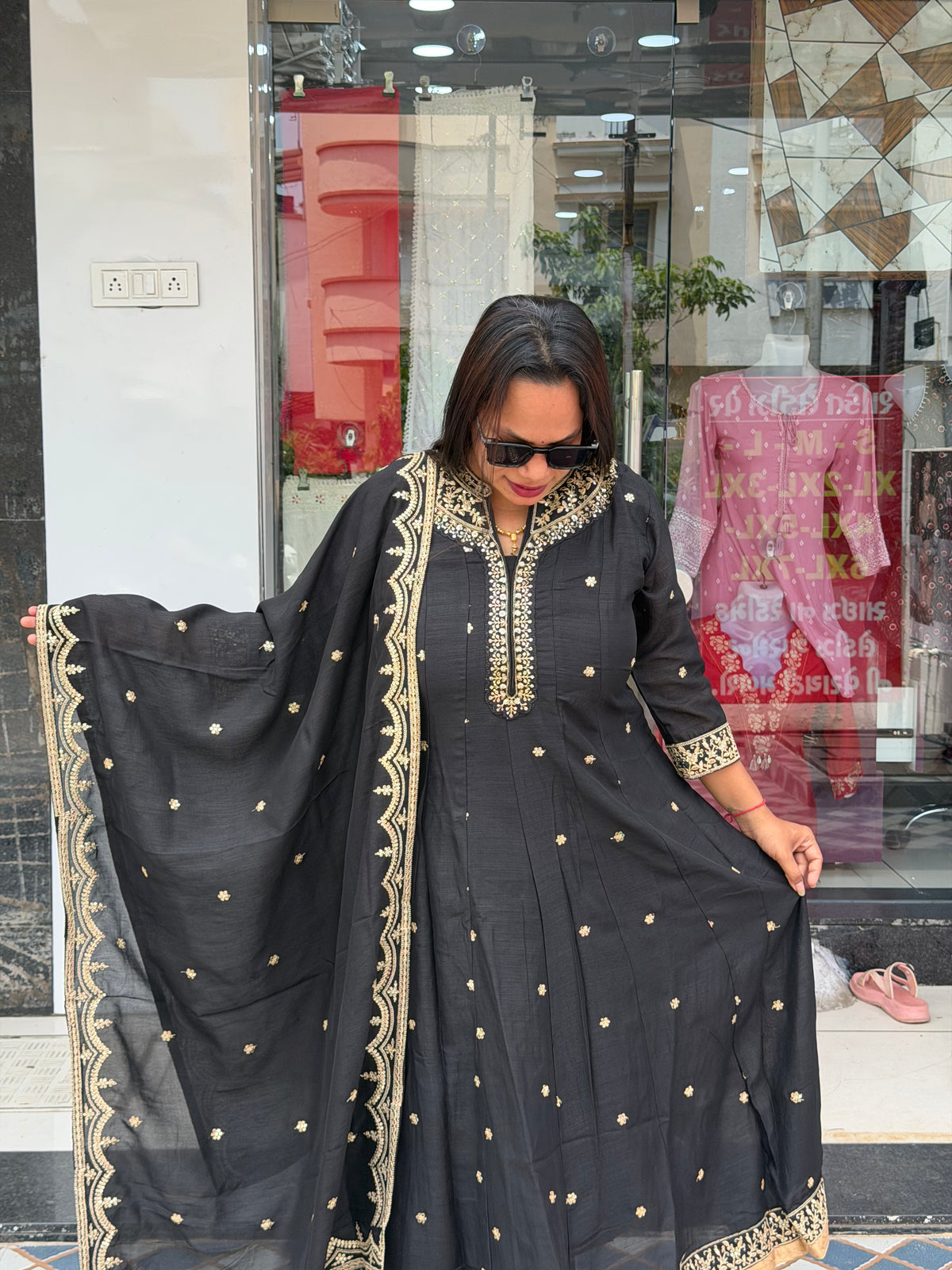 Black Anarkali