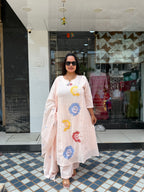 Floral print Anarkali