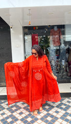 Bandhani Anarkali